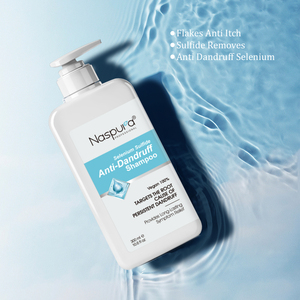 Champú Anticaspa, Tratamiento Capilar con Queratina, Alivio del Picor, Cuidado del Cuero Cabelludo, Producto para el Cuidado del Cabello para la Caspa Persistente, Vegano - Product Image 2