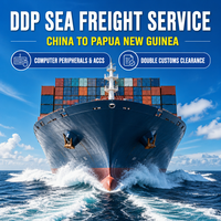 Fret maritime DDP vers la Papouasie-Nouvelle-Guinée (Port Moresby, Lae) – Expédition maritime fiable depuis Ningbo, Chine, pour souris, claviers et câbles informatiques