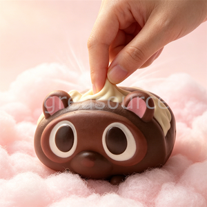Mini-gâteau Kawaii en forme de dessin animé, petit pain à la crème à rebond lent, modèle mignon pour la décoration de pâtisserie, de table, de vitrine de boulangerie, de café, chat et ours doux et moelleux, amusant - Product Image 4
