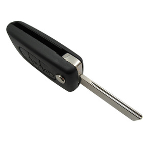 Haute qualité bon <span class=keywords><strong>prix</strong></span> P-eugeot 3 boutons (lumière) 407 coque de clé rabattable avec emplacement de <span class=keywords><strong>batterie</strong></span> avec lame HU83 (lame avec rainure) - Product Image 3