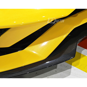 Alerón delantero de fibra de carbono seca para Lamborghini Aventador S LP740 estilo OEM 2016-2021 - Product Image 4