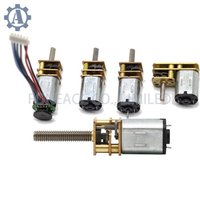 Micro Mini 3v 6v 12v 8mm 12mm petit moteur 12fn20 N20 N30 M10 moteur à courant continu à engrenages avec boîte de vitesses de réduction pour voiture avion jouet
