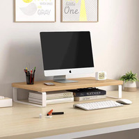 Wholesale Custom Office Desktop Storage Rack Desktop Computer Elevated Monitor Stand Notebook Storage Rack Desk