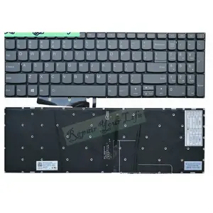 笔记本电脑键盘我们布局联想320-15ISK背光按键SN20M63230 PC5CPB BL SG-86410-XUA黑色大输入键