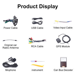 TOPSOURCE 2 + 32G 4 + 64G 7 pulgadas 2 Din Android 11 1024*600 coche DVD GPS de navegación con WIFI para Benz W203 - Product Image 6