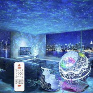 Proyector de Estrellas con Forma de Huevo de Dinosaurio, Rotación de 360 Grados, Luz Nocturna LED para Niños y Adultos - Product Image 1