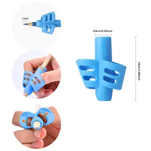 Trẻ Em Của Silicone Bút Chì Chủ Với Grip Huấn Luyện Viên Bút Grip AIDS Cho Trẻ Em Trẻ Em Thoải Mái Bút Grip