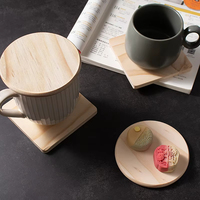 Sous-verre en bois Art Déco avec bord sculpté, motif animal, résistant à la chaleur, pour table, anniversaire, cuisine, décoration intérieure, vente en gros