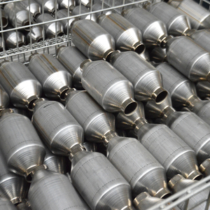 Lưu lượng cao vỏ thép không gỉ xúc tác chuyển đổi 2.5inch 3inch đầu vào/đầu ra đường kính 4inch xúc tác chuyển đổi - Product Image 6