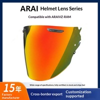 Compatible avec les lentilles de casque de moto ARAI VZ- VAS-Z SZR, lentilles photochromiques anti-UV pour demi-casque, modèle 719-1, fabriqué en Chine