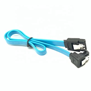 สายเคเบิล <span class=keywords><strong>SATA</strong></span> III 3.0 ความเร็ว 6 Gbps ขนาด 40 ซม. (18 นิ้ว) พร้อมตัวล็อคและหัวต่อแบบ 90 องศา - Product Image 2