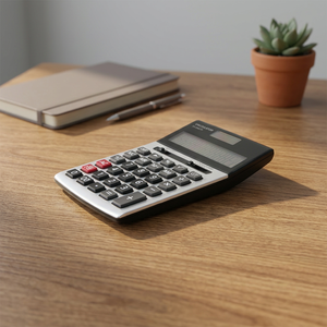 Calcolatrice avanzata in alluminio a 12 cifre per uso ufficio e scuola - Product Image 2