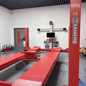 Máquina de Alineación de Vehículos Trihero 3D con Combinación de Plataforma Elevadora de Cuatro Postes para Reparación de Automóviles - Product Image 4