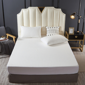 Sábana bajera <span class=keywords><strong>de</strong></span> tela <span class=keywords><strong>de</strong></span> poliéster 100%, cubierta impermeable <span class=keywords><strong>de</strong></span> <span class=keywords><strong>cama</strong></span> <span class=keywords><strong>de</strong></span> felpa transpirable con diseño personalizado - Product Image 2