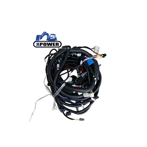 XPower 6D102 Engine <b>Harness</b> 20Y-06-22711 20Y-06-22712 20Y-06-22713 Black External <b>Wire</b> <b>Harness</b> for PC200-6 Excavator - Product Image 1