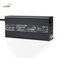 Chargeur de batterie intelligent Lvyuan 550W 24V 29.2V 20A pour batterie Lifepo4/batterie Li-ion pour scooter électrique/vélo électrique