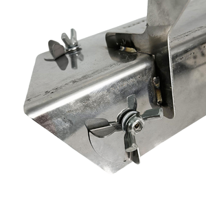 Herramienta abrasiva ligera de acero inoxidable superventas, lijado de esquinas de pared, producto fácil de usar para construcción, servicio OEM - Product Image 1