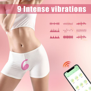APP Sex Toys telecomando per coppie vibratore in Silicone clitoride mutandine indossabili Vibrador ragazza per adulti giocattoli sessuali per donna - Product Image 2