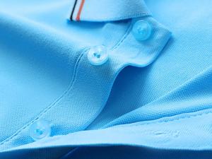 เสื้อโปโลผู้ชาย ODM ผ้าฝ้ายคุณภาพสูง 12 สี รับสกรีนลายปักโลโก้ OEM ระบายอากาศได้ดี - Product Image 3