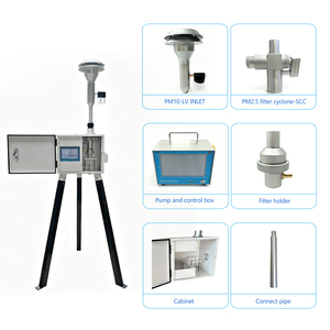Filtre cyclonique EPA, échantillonneur d'air PM2.5 haute précision et analyseur de gaz, matériau en alliage d'aluminium - Product Image 4