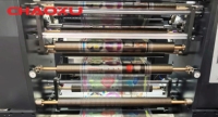 Machine d'impression flexographique tout-servo pour gobelets en papier, boîtes et films