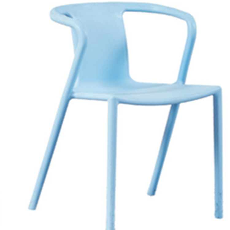 Sedia per visitatori blu
