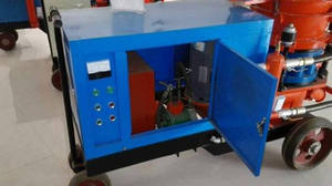 Mortero de hormigón pulverizado de tipo húmedo, máquinas de enyesado de cemento portátiles <span class=keywords><strong>para</strong></span> minas - Product Image 3