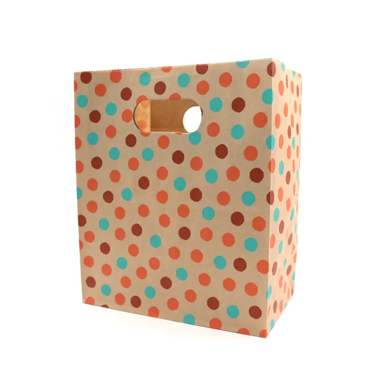 Hot Sale Laminated Pouch Packaging Kraft Paper Gift Bag