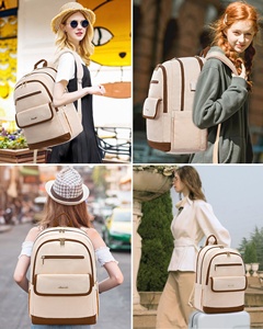 Zaino LOVEVOOK Impermeabile Casual <span class=keywords><strong>per</strong></span> <span class=keywords><strong>Università</strong></span>, Antifurto, <span class=keywords><strong>per</strong></span> Ufficio, Scuola, <span class=keywords><strong>Borsa</strong></span> <span class=keywords><strong>per</strong></span> Computer, Zaino da Viaggio <span class=keywords><strong>per</strong></span> Laptop da <span class=keywords><strong>Donna</strong></span> - Product Image 6