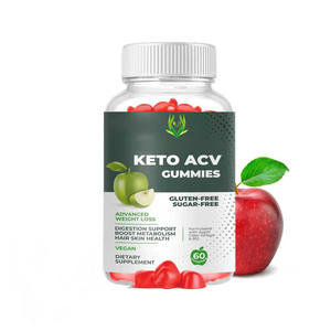 Gomitas Keto Acv en Oferta, Vitamina B6 y Calcio para Mejorar el Metabolismo y la Pérdida de Peso, Gomitas de Vinagre de Sidra de Manzana de 1000 mg - Product Image 1