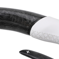 Volant en Suède et Fibre de Carbone Modifié pour BMW F10 F15 F22 F30 F32 M3 F80 M4 F82 M2 F87 M5 F90 E70 E90 E92