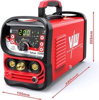 VECTOR 230V DC TIG MMA Stick Welder IGBT Inverter Welding Machine for Stainless Steel Tokyo2300