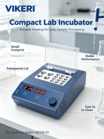 Calentador Digital de Bloque Seco Inteligente HB105-S1 con Interfaz USB - Equipo de Laboratorio Moderno para un Seguimiento de Datos sin Interrupciones