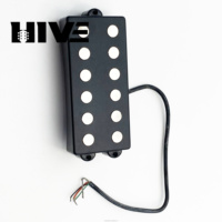 HIVE Hot-selling Practical Bass, Open Type PB Bass 6-string Double Coil Pickup for Electric Bass Guitar Accessories