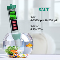Analyseur numérique de pH et de teneur en sel pour l'eau potable, l'hydroponie et la piscine, stylo de surveillance TDS
