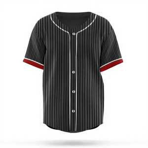 Uniforme de Baloncesto para Adultos, Jersey con Botones y Bordado Sublimado, Tops de Equipo Transpirables, Ropa de Softbol, Talla Grande - Product Image 1