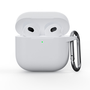 Funda Protectora Simple <span class=keywords><strong>de</strong></span> Color Sólido para los Nuevos Apple <span class=keywords><strong>Airpods</strong></span> 4 <span class=keywords><strong>de</strong></span> 2024 - Product Image 2