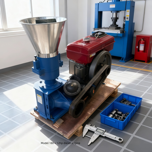 Machine à granulés électrique flottante automatique pour aliments du bétail, machine de traitement des aliments pour animaux, machine à granulés pour poulets, oies, porcs, petites machines à granulés d'aliments - Product Image 5