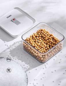 Conteneurs de stockage alimentaire en plastique <span class=keywords><strong>OSW</strong></span> à fermeture facile avec couvercles hermétiques pour noix, aliments secs, cuisine, matériau ABS de qualité alimentaire - Product Image 5