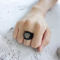 Minimalistische Statement-Ringe Schmuck Großhandel 14k Vergoldete Maßgefertigte Siegelring-Rohlinge Edelstahl Gravierte Herrenringe Vintage