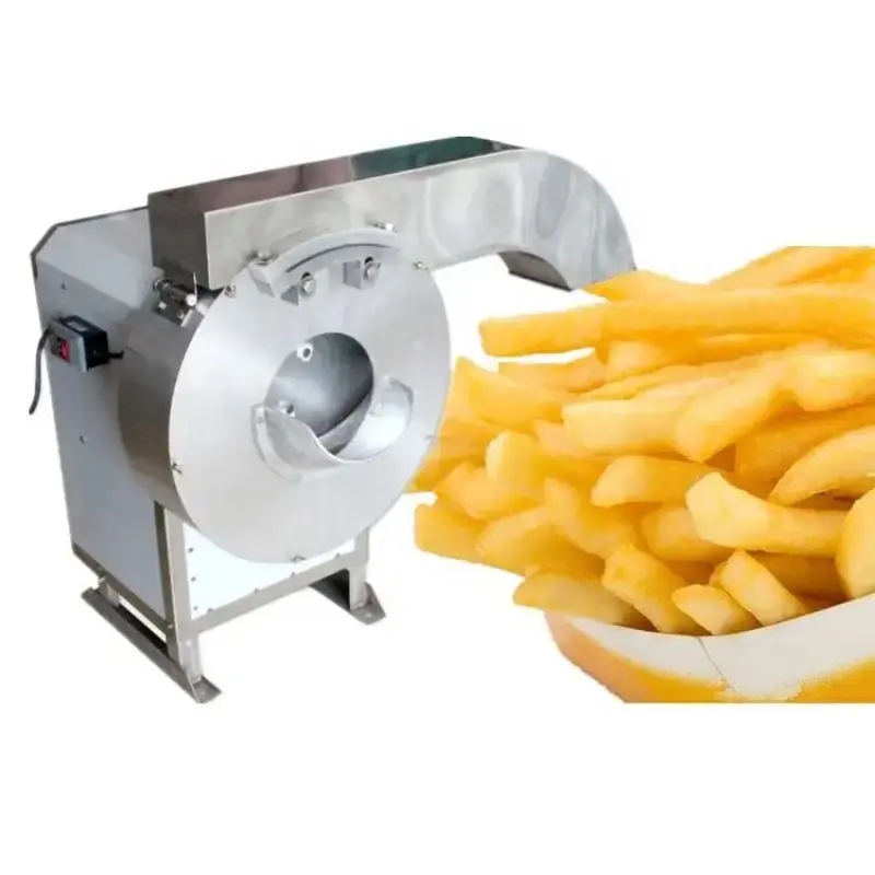 Fryed Crisp Potato Finger Chips Making Machine Production Line Frozen French Fries Processing Line