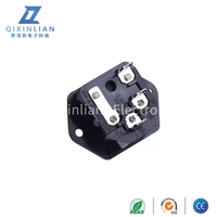 Prise d'alimentation IEC série FURUTECH FI-03 du Japon avec porte-fusible pour amplificateur audio HIFI