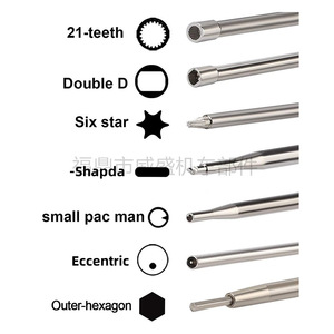 Juego de 14 destornilladores para carburador: cabezales pequeños, D simple, D doble, Pac Man, hexagonales, herramienta de reparación para ajuste de velocidad en reposo - Product Image 4
