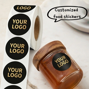 Etiquetas Adhesivas Personalizadas para Postres Mochi, Resistentes al Agua, Aptas para Alimentos, de Vinilo, con Impresión y Corte Láser/de Troquel para Pastelerías - Product Image 1