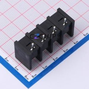 DG55S-B-04P-13-00A(H) Barrier Terminal Block Through hole Component (THT),P=10mm Connector 10mm Straight Pin - Product Image 2