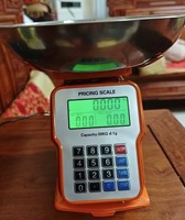 Timbangan Meja Digital Kecil untuk Menghitung Harga, Kapasitas 30kg, Presisi Tinggi 1g, Timbangan Elektronik Akurat