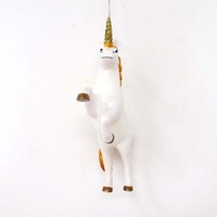Vente en gros 2026 producto de tendencia Pendentif petite licorne or et blanc