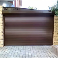 Porte à enroulement en aluminium disponible en commande en gros, design minimaliste, dimensions personnalisées pour les entrepreneurs et les supermarchés