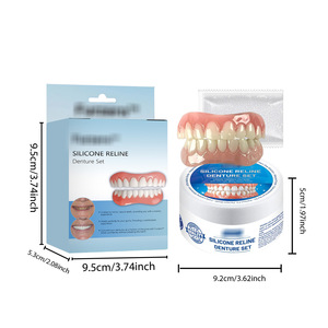Prótesis Dentales Superiores e Inferiores de Cobertura Completa, Blanqueamiento Dental, Carillas, Aparatos Ortodónticos, Dentaduras Postizas de <span class=keywords><strong>Silicona</strong></span> Reutilizables <span class=keywords><strong>para</strong></span> una Sonrisa Perfecta - Product Image 2