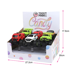 Voiture à friction en forme de véhicule tout-terrain, jouet pour enfants, emballage avec tube transparent - Product Image 5